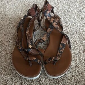 Franco Sarto leather sandals